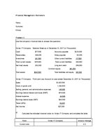 Konspekts 'Financial Management', 1.