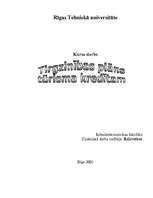 Referāts 'Tirgzinības plāns tūrisma kredītam', 1.