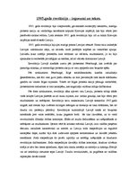 Eseja '1905.gada revolūcija - ieguvumi un sekas', 1.