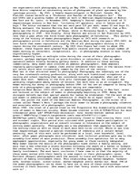 Eseja 'History of Photography in the United States', 2.