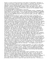 Eseja 'History of Photography in the United States', 3.