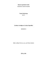 Referāts 'Lisabonas stratēģija un Latvijas Republika', 1.