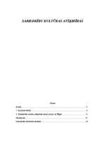 Referāts 'Sabiedrības kultūru atšķirības', 1.