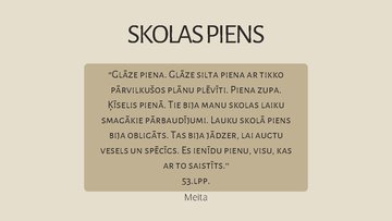 Prezentācija 'Simbolu pielietojums Noras Ikstenas ''Mātes pienā''', 5.