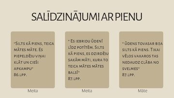 Prezentācija 'Simbolu pielietojums Noras Ikstenas ''Mātes pienā''', 6.