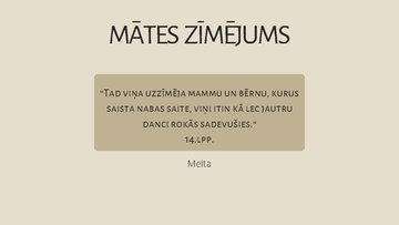 Prezentācija 'Simbolu pielietojums Noras Ikstenas ''Mātes pienā''', 8.