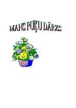 Referāts 'Puķes', 1.