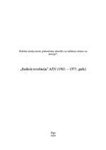 Referāts '"Radošā revolūcija" ASV', 1.