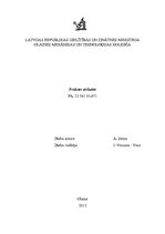 Prakses atskaite 'Prakses atskaite', 1.