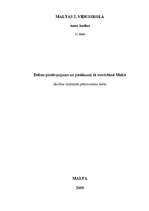 Referāts 'Dabas piesārņojums un pasākumi tā novēršanā Maltā', 1.