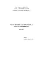 Referāts 'Filmas "Daisies" naratīva vizuālās komunikācijas analīze', 1.