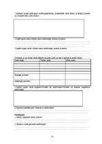 Diplomdarbs 'Pētniecisko darbu izmantošana 7. - 8.klašu skolēnu izziņas intereses attīstībai ', 73.