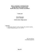 Konspekts 'Sociālie institūti. Ģimene, reliģija', 1.