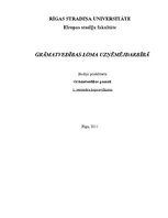Konspekts 'Grāmatvedības loma uzņēmējdarbībā', 1.