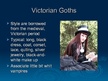 Prezentācija 'Goth Subculture', 4.