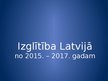 Prezentācija 'Izglītība Latvijā', 1.