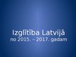 Prezentācija 'Izglītība Latvijā', 1.
