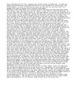 Eseja 'Degeneration of The Kids on the Island', 1.