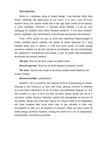 Referāts 'Reasons of Student Stress', 1.