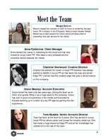 Biznesa plāns 'Public Relation Campaign', 6.