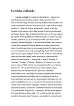 Referāts 'Latviešu strēlnieki', 1.