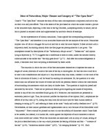 Eseja 'Ideas of Naturalism, Major Themes and Imagery of "The Open Boat"', 1.