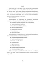 Prakses atskaite 'Prakses atskaite SIA "Villo"', 2.