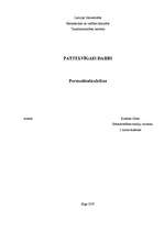 Konspekts 'Personālsabiedrības', 1.