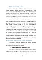 Referāts 'Organizācijas kultūra informāciju tehnoloģiju uzņēmumā "Google"', 8.
