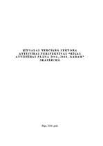 Referāts 'Ķīpsalas terciārā sektora attīstības perspektīvas Rīgas 2006.-2018.g. attīstības', 1.