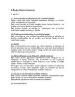 Konspekts 'Banku operācijas. Banku bilances posteņi', 1.