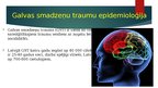 Prezentācija 'Galvas trauma', 5.