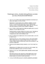 Paraugs 'Anotēts bibliogrāfiskais saraksts par tēmu "Studijas augstskolā"', 1.