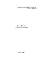 Referāts 'Pozitīvisms latviešu literatūrā', 1.