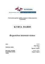 Prezentācija 'Responsīvas interneta vietnes', 1.