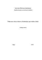 Referāts 'Vidzemes tiesu iekārta Zviedrijas pārvaldes laikā', 1.