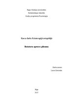 Referāts 'Rotatoru aproces plīsumi', 1.
