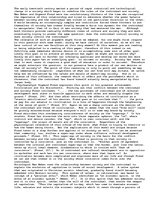 Eseja 'Society or the Individual', 1.