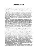 Referāts 'Baltais lācis', 1.