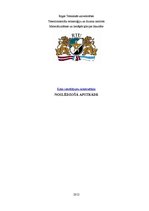 Referāts 'Noslēdzošā apstrāde', 1.