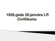 Prezentācija '1937.gada Civillikums', 1.