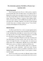 Konspekts 'Analīze diviem konkurējošiem uzņēmumiem', 1.