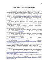 Referāts 'Noziedzīgi iegūtu līdzekļu legalizācijas novēršana', 14.