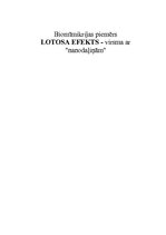 Referāts 'Biomīmikrijas piemērs. Lotosa efekts - virsma ar "nanodaļiņām"', 1.