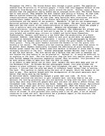 Eseja 'The United States History', 1.