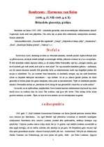 Referāts 'Rembrants Harmenss van Reins', 1.