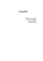 Referāts 'Vulkāns', 1.