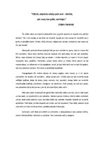 Eseja 'Cilvēk, vispirms uzkāp pats sevī - cilvēkā, pēc tam, kur gribi, vari kāpt', 1.