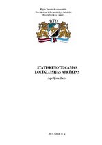 Paraugs 'Statiski noteicamas locīklu sijas aprēķins', 1.