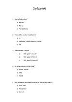 Konspekts 'Garīdznieki. Tests', 1.